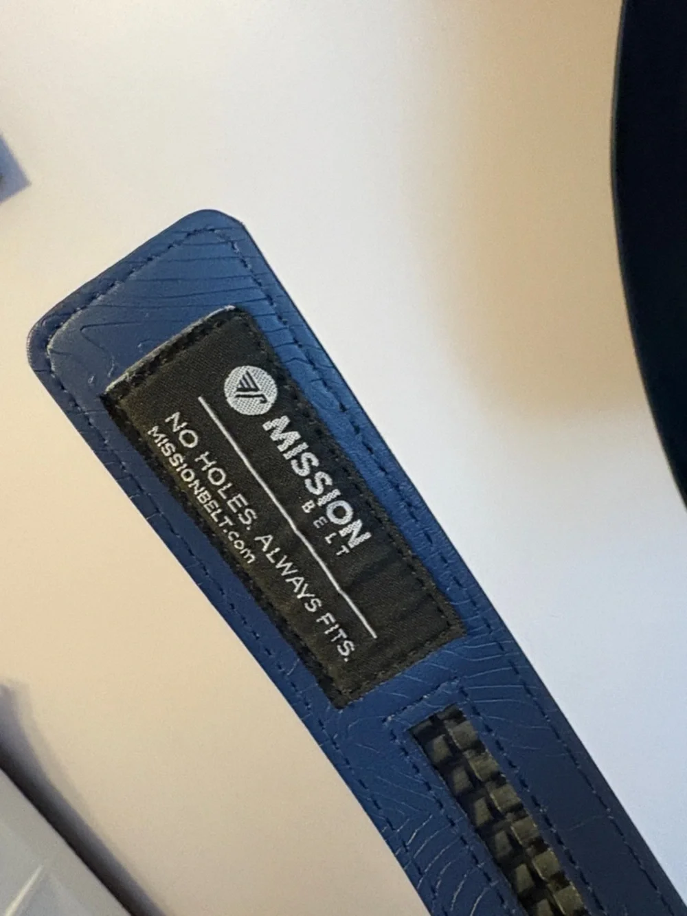 Mission Carrier Nylon Collection Belt Gray Blue size XL